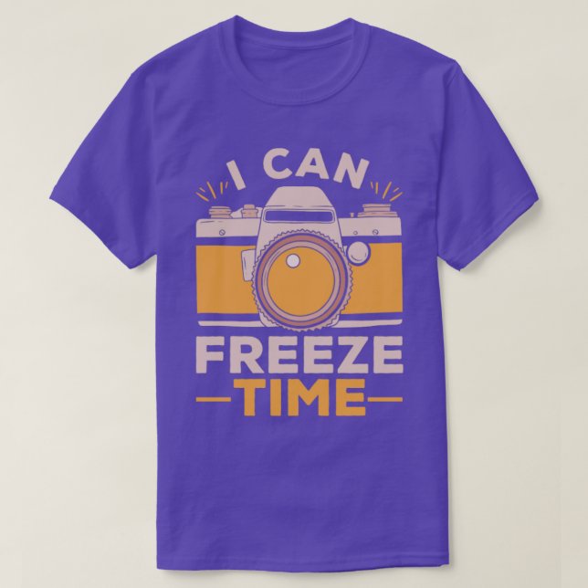 Camera Funny Photograph Photographer Photography T-Shirt (Design Front)