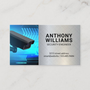 Camera Home Security Business Card