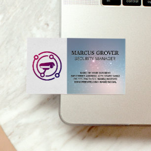 Camera Icon   Security  Business Card