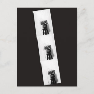 Camera in a Photobooth Postcard