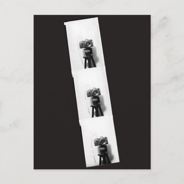 Camera in a Photobooth Postcard (Front)