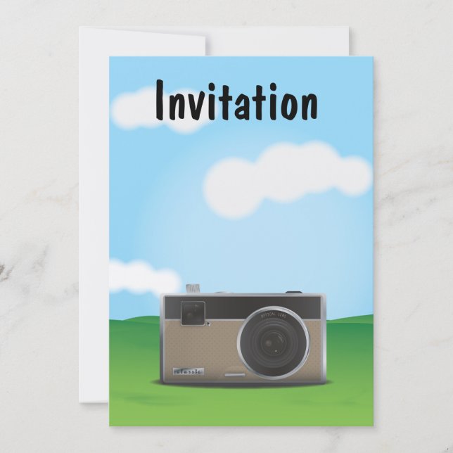 Camera Invitation (Front)