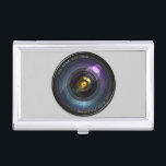 Camera Lens Business Card Holder<br><div class="desc">Beautiful Camera Lens</div>