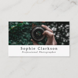 Camera Lens, Photographer, Photography Business Card