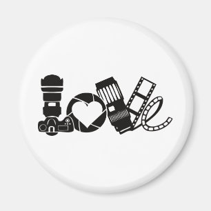 Camera Love Magnet