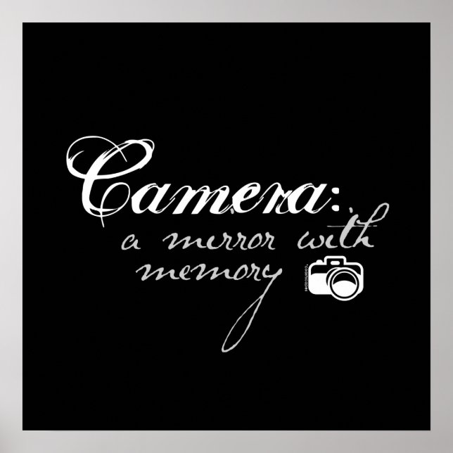 Camera: Mirror with Memory Poster (Front)