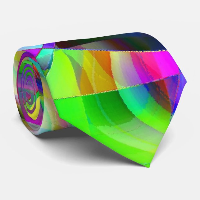 Camera Obscura abstract modern art Tie (Rolled)