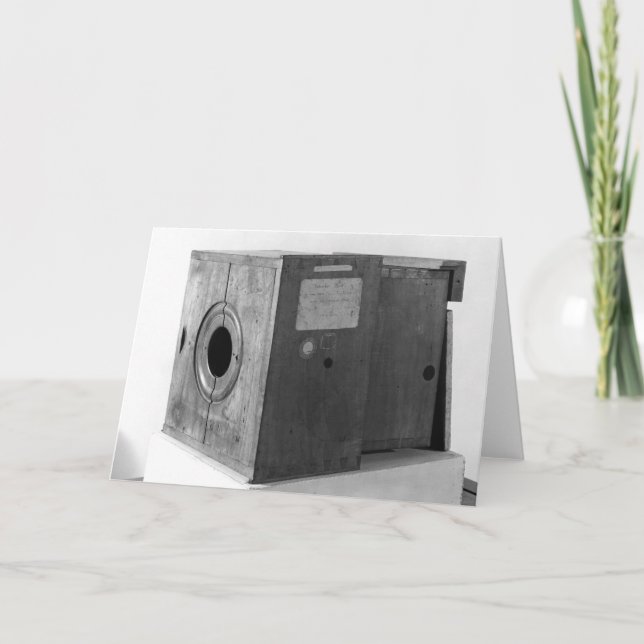 Camera of Joseph Nicephore Niepce, c.1816-22 Card (Front)