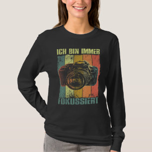 Camera Photo Photographer Slr Digital Camera Sayin T-Shirt