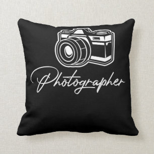 Camera Photographer Lens Cameraman Focus Photograp Cushion