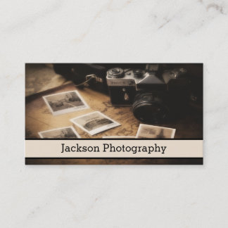Camera Photography Business Card
