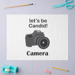 Camera Photography Candid Photographer Tissue Paper