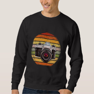 Camera Photography Photographer Retro Vintage Sweatshirt
