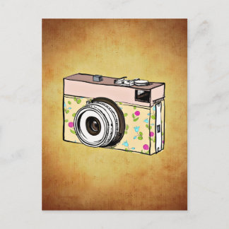 camera postcard