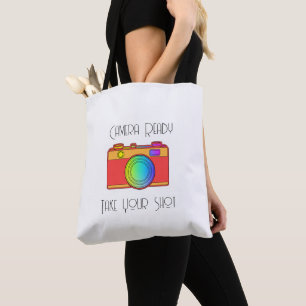 Camera Ready Take Your Shot    Tote Bag