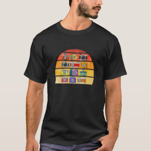 Camera Retro Photo Photographer Camera Photogr T-Shirt