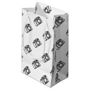 Camera shot small gift bag