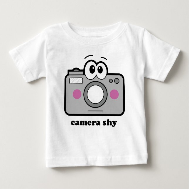 Camera Shy Baby T-Shirt (Front)