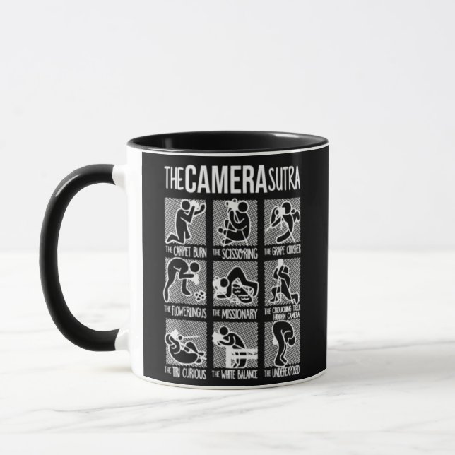 Camera sutra mug (Left)