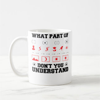 Camera What Part Of Don'T You Unders... Photograph Coffee Mug