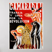 Camerada! cartel [Comrades poster]