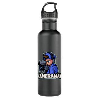 Cameraman film video director movies12 710 ml water bottle