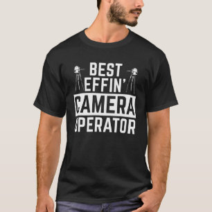 Cameraman Story Legend Film T-Shirt
