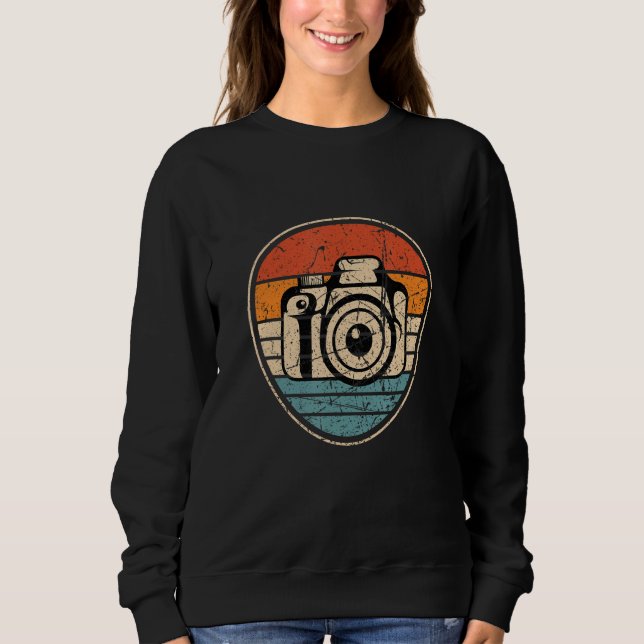 Cameras Don t Take Photos Photographers do Photogr Sweatshirt (Front)