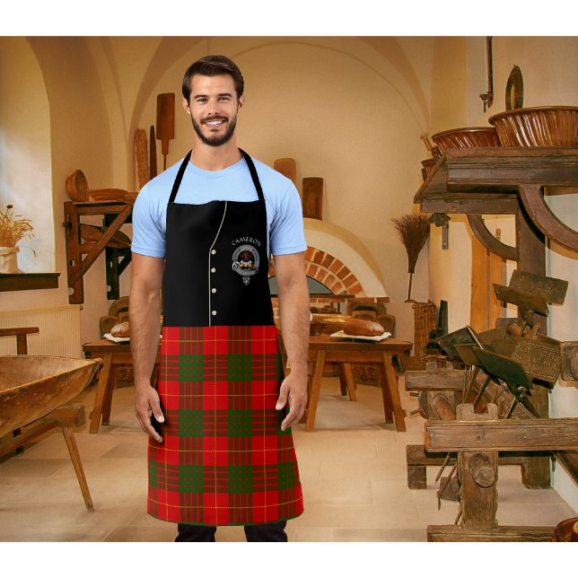 Cameron Clan Badge & Tartan Kilt Apron (Creator Uploaded)