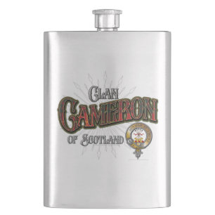 Cameron Clan Hip Flask