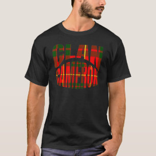 Cameron Clan Kilt Tartan Namesake Scotland T-Shirt