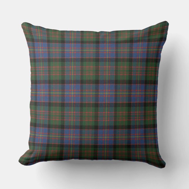 Cameron Erracht Ancient Original Scottish Tartan Cushion (Front)