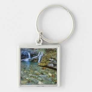 Cameron Falls in Waterton Lakes National Park in Key Ring