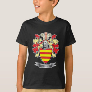 Cameron Family Crest Coat of Arms T-Shirt