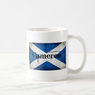 cameron grunge flag coffee mug