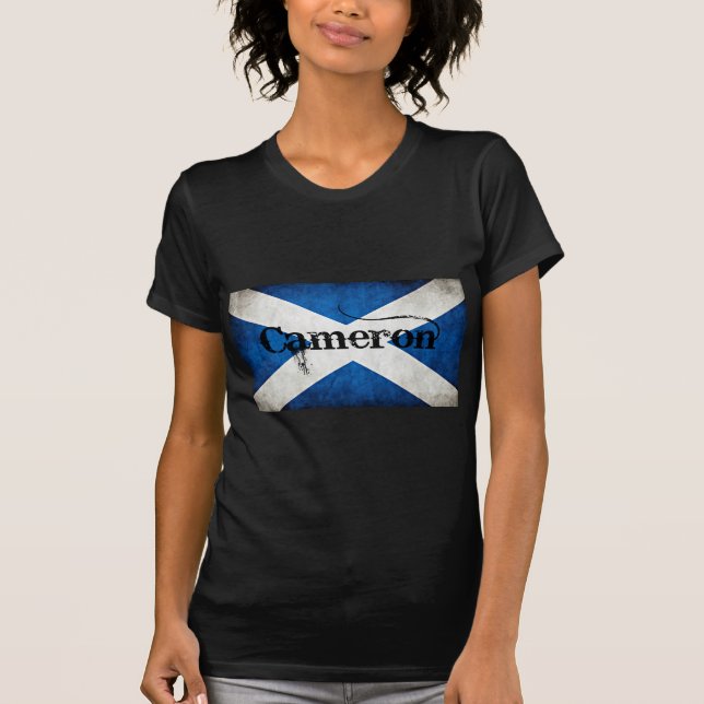 cameron grunge flag T-Shirt (Front)