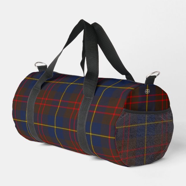 Cameron Hunting Tartan Small Duffle Bag (Right Corner)