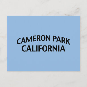 Cameron Park California Postcard