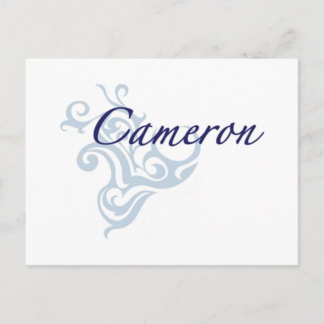 Cameron Postcard (Front)