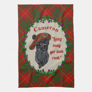 Cameron Scottie Dog Kitchen Towel