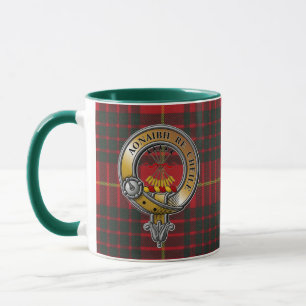 Cameron Tartan & Badge Mug