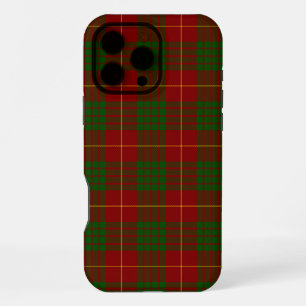 Cameron tartan red green plaid iPhone 16 pro max case