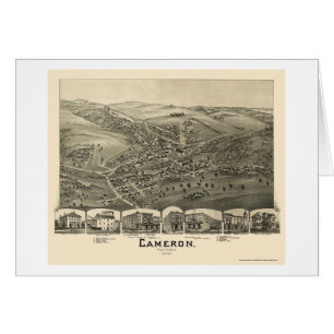 Cameron, WV Panoramic Map - 1899