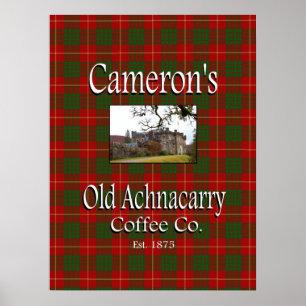 Cameron's Old Achnacarry Coffee Co. Poster