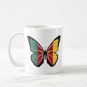 Cameroon Butterfly Flag Coffee Mug