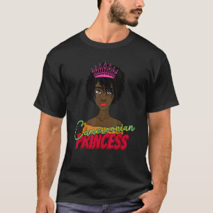 Cameroon Cameroonian Africa Proud Princess Queen M T-Shirt