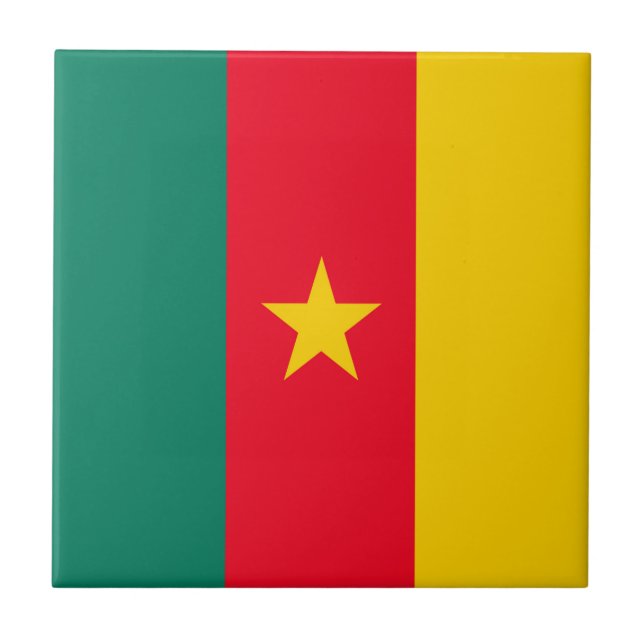 Cameroon Ceramic Tile (Front)