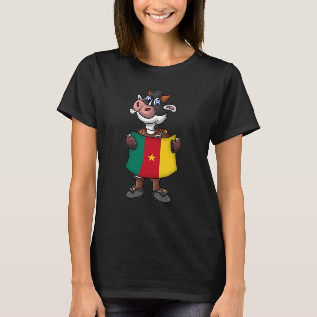 Cameroon Cow Fan T-Shirt (Front)