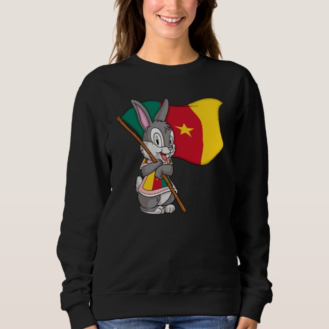 Cameroon fan rabbit sweatshirt (Front)