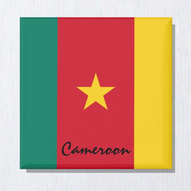 Cameroon flag & Africa holiday/sports fans Magnet (Creator Uploaded)